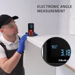 Kép 3/8 - Qoltec Precíz digitális lézeres távolságmérő elektronikus szintezővel | Háttérvilágítású LCD | 120m Kép 3/8 - Qoltec Precíz digitális lézeres távolságmérő elektronikus szintezővel | Háttérvilágítású LCD | 120m