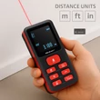 Kép 5/8 - Qoltec Precíz digitális lézeres távolságmérő elektronikus szintezővel | Háttérvilágítású LCD | 120m Kép 5/8 - Qoltec Precíz digitális lézeres távolságmérő elektronikus szintezővel | Háttérvilágítású LCD | 120m