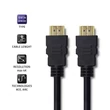 Kép 3/5 - Qoltec 2m HDMI A típusú férfi kábel