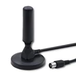 Kép 1/5 - Qoltec DVB-T2 TV antenna fekete színben