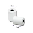 Kép 3/7 - Qoltec hőpapír tekercs 57x15 fehér színben
