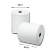 Kép 3/7 - Qoltec hőpapír tekercs 80x80 mm fehér színben