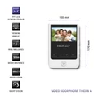 Kép 2/8 - Qoltec Theon 4 videó kaputelefon 4.3" TFT LCD kijelzővel