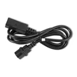 Kép 2/3 - Qoltec 2m hosszú IEC C14/C19 tápkábel
