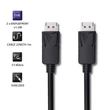 Kép 2/5 - Qoltec DisplayPort v1.2 férfi 5K 2m kábel