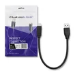 Kép 2/5 - Qoltec USB 3.1 Type C férfi kábel 0.25m