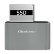 Kép 5/10 - Qoltec HDD/SSD dokkoló állomás ezüst színben
