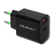 Kép 1/7 - Qoltec 18W fekete USB C töltő