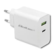 Kép 1/7 - Qoltec 45W fehér töltő USB Type C PD