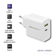 Kép 3/7 - Qoltec 45W fehér töltő USB Type C PD