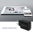 Kép 4/7 - Qoltec 18W fekete USB C töltő
