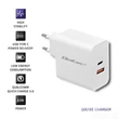 Kép 4/7 - Qoltec 63W fehér töltő USB-C PD és QC 3.0
