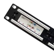 Kép 4/4 - Qoltec 24 portos fekete patch panel Cat 6 UTP