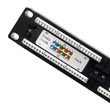 Kép 4/4 - Qoltec 24 portos fekete patch panel cat.6 UTP
