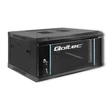 Kép 1/7 - Qoltec 19 RACK szekrény edzett ajtókkal és acél házzal