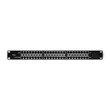 Kép 1/4 - Qoltec 48V 24 portos fekete patch panel