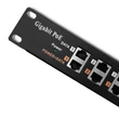 Kép 2/4 - Qoltec 12 portos fekete patch panel PoE