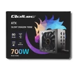 Kép 5/5 - Qoltec ATX SILENT DRAGON 700W gaming tápegység