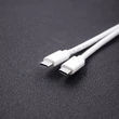 Kép 6/10 - Qoltec USB 3.1 típusú C férfi kábel 1m fehér színben