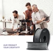 Kép 2/9 - Qoltec Professzionális 3D nyomtató filament Ezüst színben