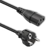 Kép 1/6 - Qoltec IEC C13/SCHUKO tápkábel 1.8m