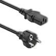 Kép 1/6 - Qoltec IEC C13/SCHUKO tápkábel 2,5m