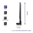 Kép 5/7 - Qoltec 4G LTE mindenirányú antenna 7dBi