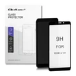 Kép 1/6 - Qoltec Premium edzett üveg kijelzővédő Huawei Y6 2018-hoz | FEKETE | 5D