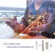 Kép 3/3 - Qoltec SC száloptikai csatlakozó 3.0mm szerelőkészlet