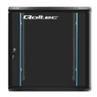 Kép 6/7 - Qoltec 19" RACK szekrény 12U edzett üvegajtókkal