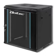 Kép 7/7 - Qoltec 19" RACK szekrény 12U edzett üvegajtókkal