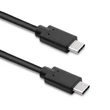 Kép 3/9 - Qoltec USB 3.1 Type C férfi kábel 1,4m fekete színben