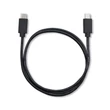 Kép 7/10 - Qoltec USB 2.0 C típusú kábel 1,4m fekete színben
