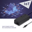 Kép 2/8 - Qoltec 72W asztali tápegység 24V 3A tápkábellel