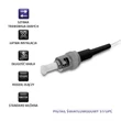 Kép 3/3 - Qoltec ST/UPC pigtail optikai szál 1m