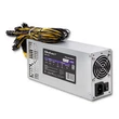 Kép 1/11 - Qoltec 1850W PCI-E tápegység szürke színben