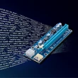 Kép 5/6 - Qoltec PCI-E Riser 1x-16x USB 3.0 bányász righez