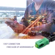 Kép 2/4 - Qoltec SC/APC optikai gyorscsatlakozó Singlemode 3,0 mm