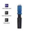 Kép 4/5 - Qoltec SC/UPC száloptikai gyorscsatlakozó 3.0mm