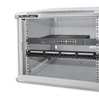 Kép 9/10 - Qoltec 19" RACK szekrény edzett üvegajtóval szürke színben