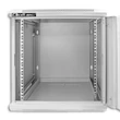 Kép 8/10 - Qoltec 19" 12U RACK szekrény edzett üvegajtókkal