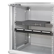 Kép 9/10 - Qoltec 12U RACK szekrény edzett üvegajtókkal