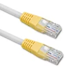 Kép 1/5 - Qoltec 10m CAT5 UTP LAN kábel fehér és sárga színben