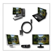 Kép 5/6 - Qoltec 1,8m DisplayPort kábel DVI csatlakozóval