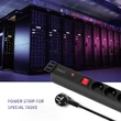 Kép 3/7 - Qoltec 19" RACK túlfeszültségvédős elosztó 16A
