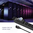Kép 2/8 - Qoltec 19" RACK elosztó 10A 8xIEC C13