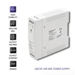 Kép 4/7 - Qoltec DIN sínre szerelhető 10W 24V tápegység fehér színben