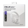 Kép 8/8 - Qoltec Soundmasters vezeték nélküli fejhallgató mikrofonnal fehér színben