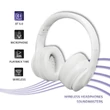 Kép 3/8 - Qoltec Soundmasters vezeték nélküli fejhallgató mikrofonnal fehér színben