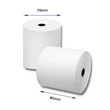 Kép 3/7 - Qoltec hőpapír tekercs 80x80 mm fehér színben
